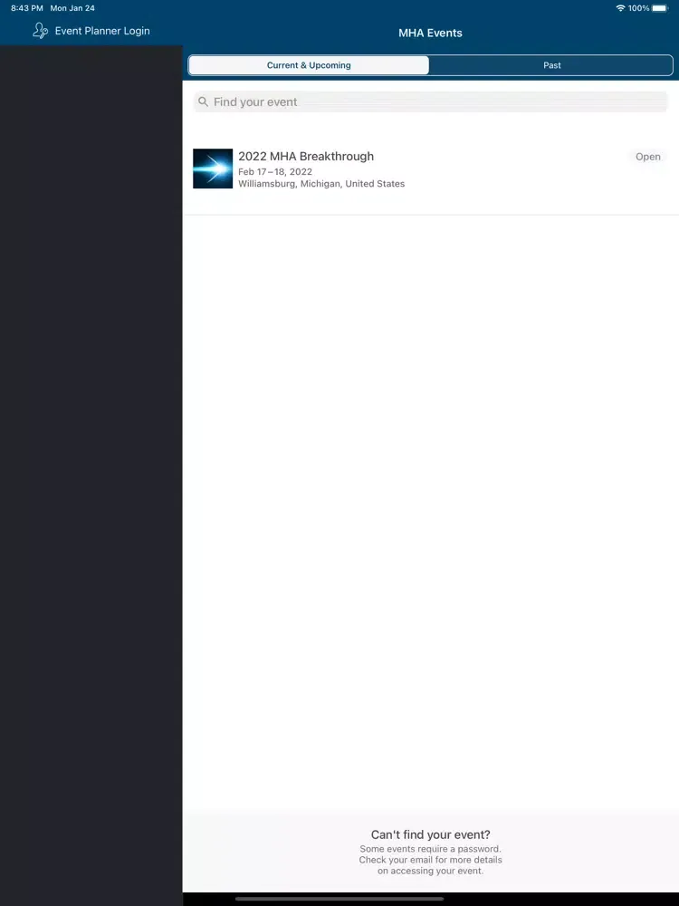 تصاویر MHA Events iPad 