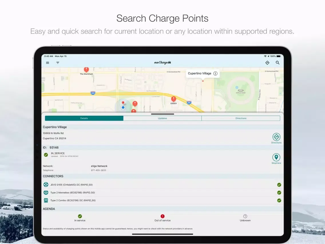 mevCharge iPad  स्क्रीनशॉट