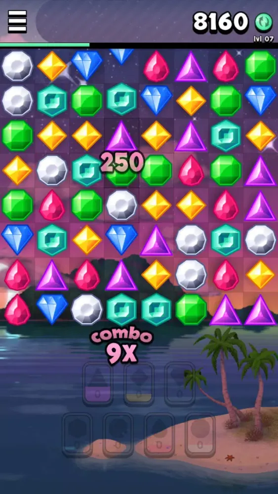 Capturas de tela do Jewels 2