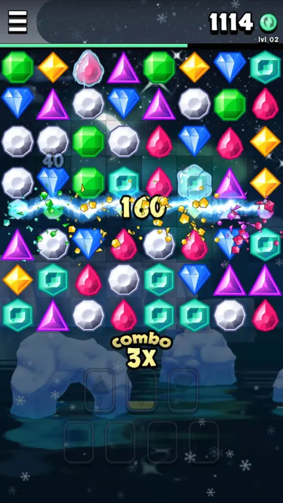 Capturas de tela do Jewels 2