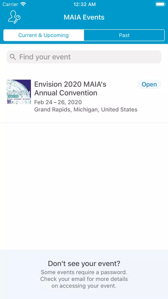 Скриншоты MAIA Events