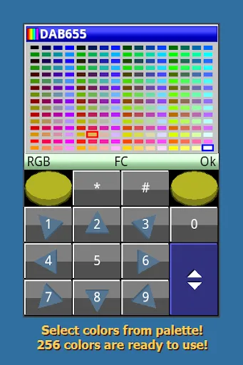 PaintCAD pixel art editor Screenshots