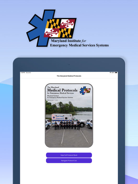 Zrzuty ekranu MD Medical Protocols for EMS iPad 