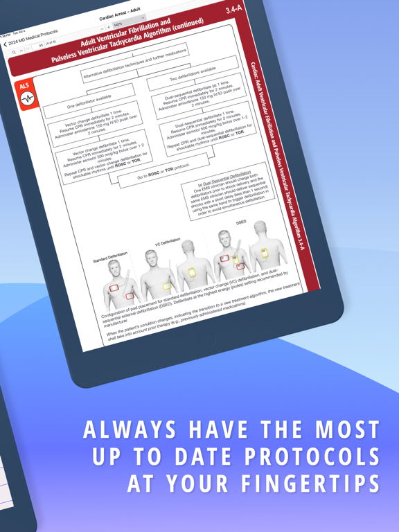 Zrzuty ekranu MD Medical Protocols for EMS iPad 