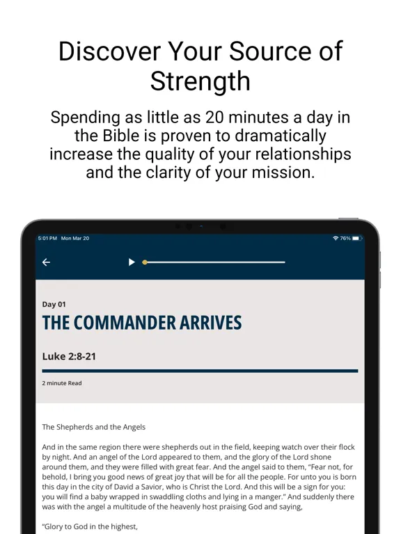 Military Bible Challenge iPad  Screenshots