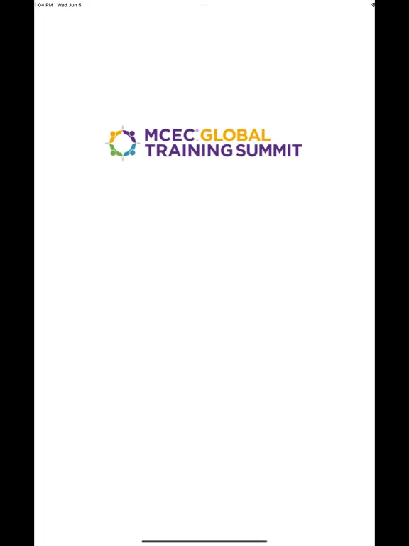 Capturas de tela do MCEC Global Training Summit iPad 