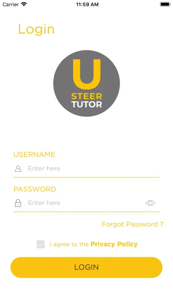 Captures d'écran de USTEER Tutor