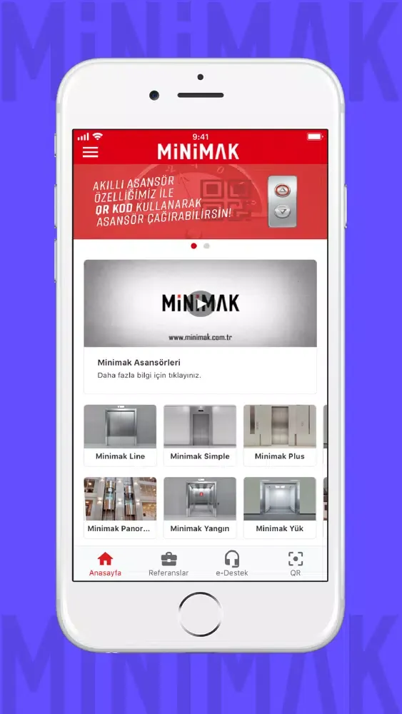 Ảnh chụp màn hình của Minimak