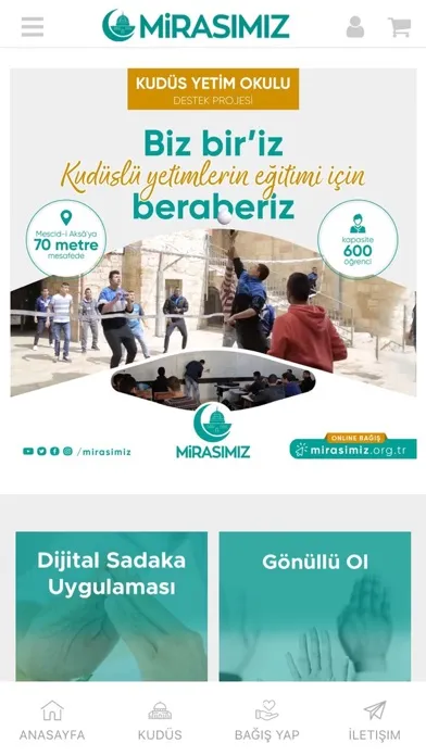 Mirasımız Derneği Screenshots