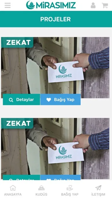 Mirasımız Derneği Screenshots