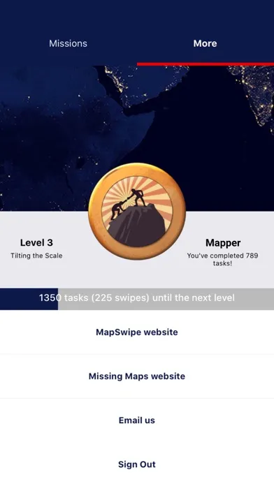 MapSwipe স্ক্রিনশট