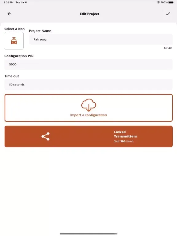 Zrzuty ekranu MOBAS iPad 