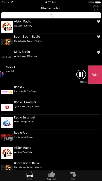 Screenshot di Albanian Radio - Radio shqiptare