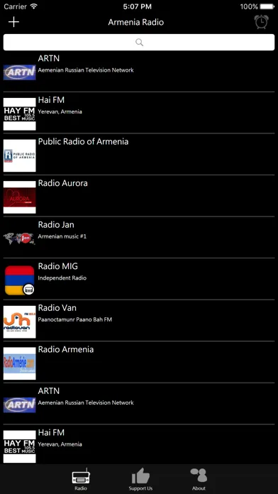 Armenian Radio - AM Radio سکرین شاٹس