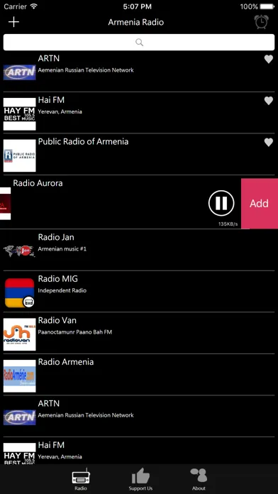 Armenian Radio - AM Radio سکرین شاٹس