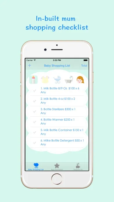 Baby Shopping List - Moms' essential BB checklist স্ক্রিনশট