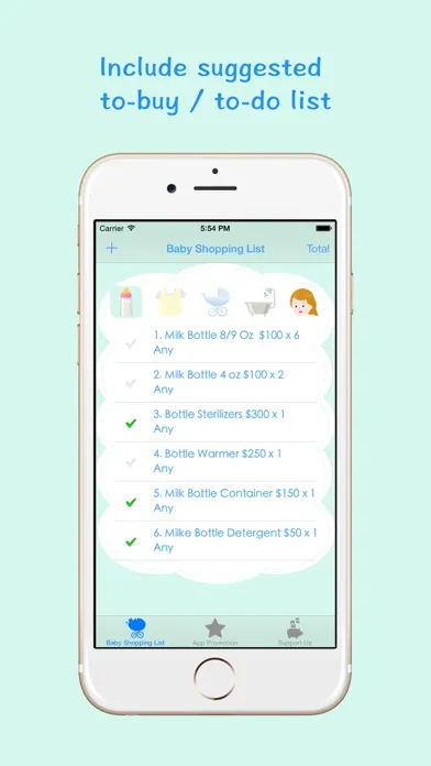Baby Shopping List - Moms' essential BB checklist স্ক্রিনশট