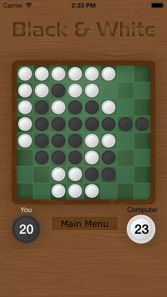Black & White 黑白棋 스크린샷