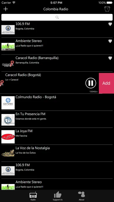 Colombia Radio - CO Radio Screenshots