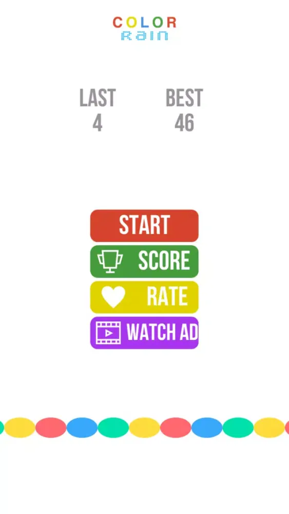 Color Rain - Catch the rain drops Screenshots
