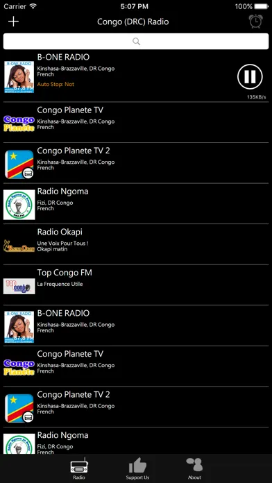 Скриншоты Congo (DRC) Radio
