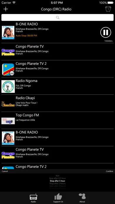 Скриншоты Congo (DRC) Radio