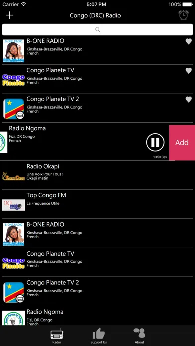 Скриншоты Congo (DRC) Radio