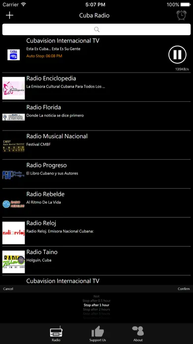 Tangkapan layar Cuban Radio
