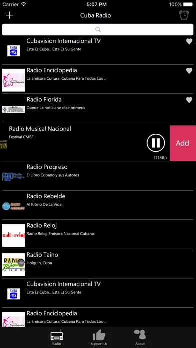 Tangkapan layar Cuban Radio
