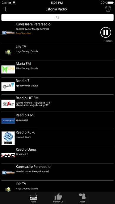 Zrzuty ekranu Estonian Radio - EE Radio