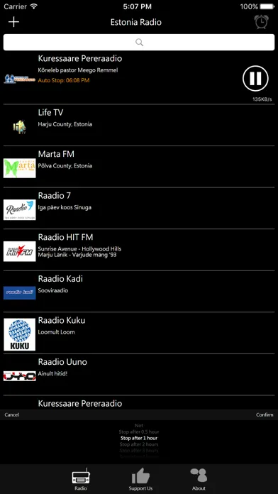 Zrzuty ekranu Estonian Radio - EE Radio