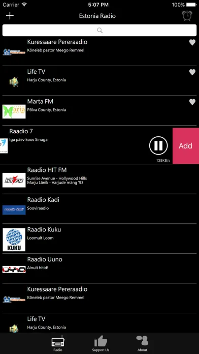 Zrzuty ekranu Estonian Radio - EE Radio
