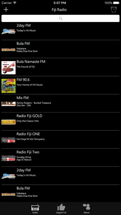 Zrzuty ekranu Fiji Radio - FJ Radio