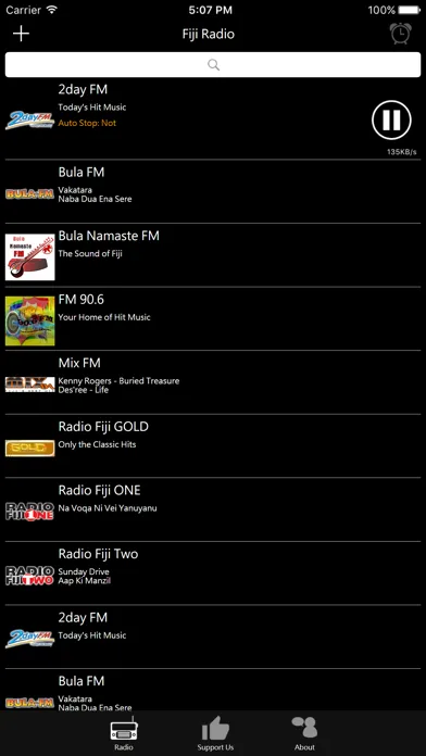 Zrzuty ekranu Fiji Radio - FJ Radio