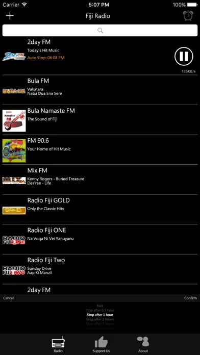 Zrzuty ekranu Fiji Radio - FJ Radio