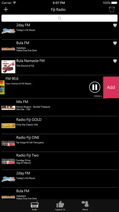 Zrzuty ekranu Fiji Radio - FJ Radio