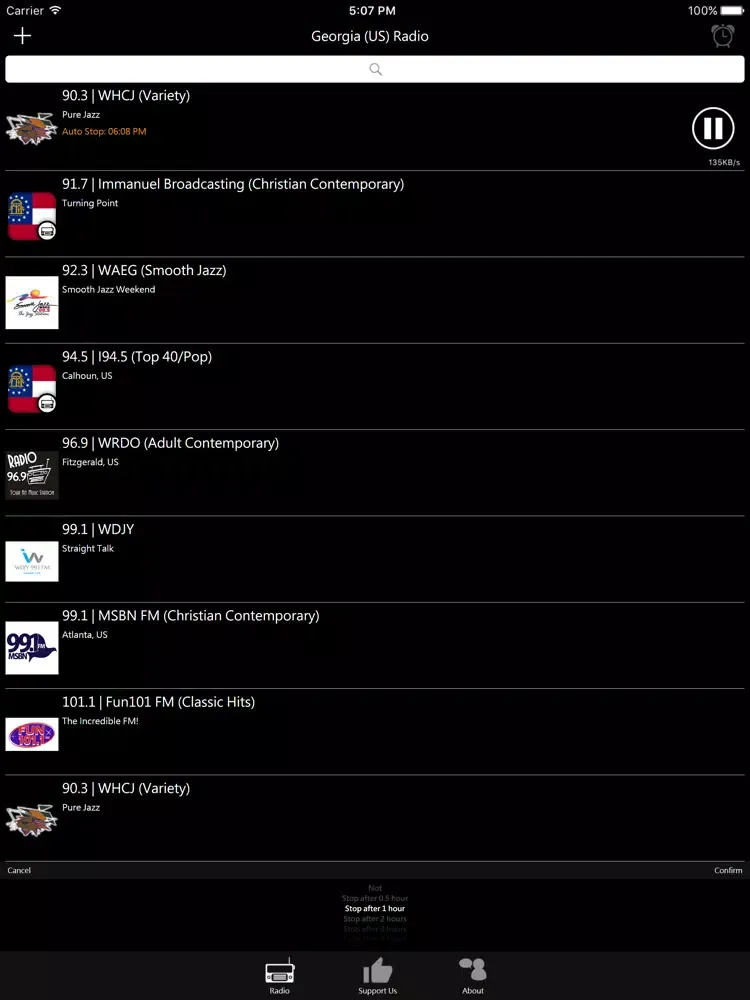 تصاویر Georgia (US) Radio iPad 