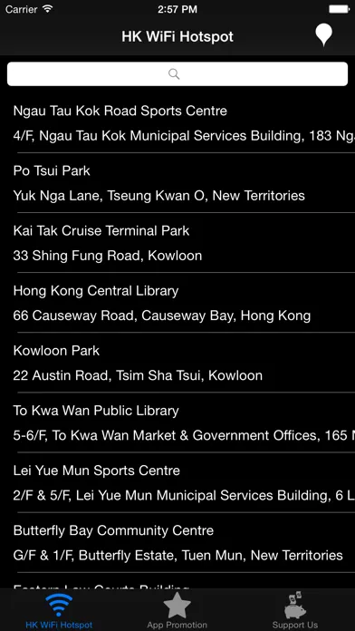 Capturas de pantalla de HK WiFi Hotspot