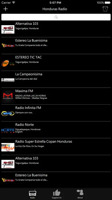 Скриншоты Honduran Radio