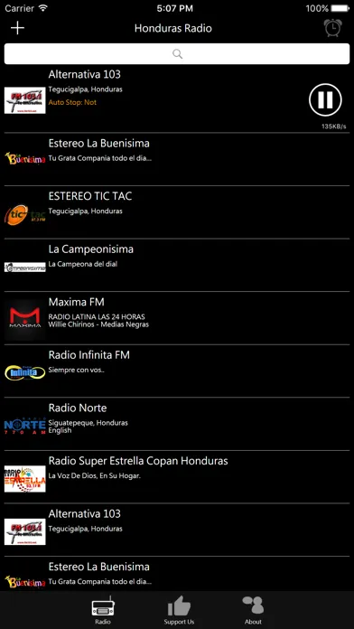 Скриншоты Honduran Radio