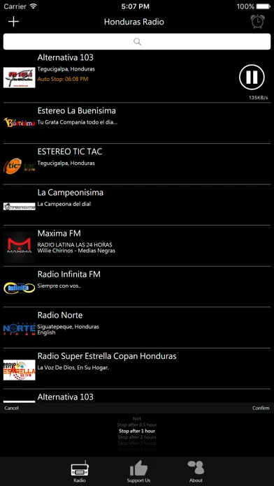 Скриншоты Honduran Radio