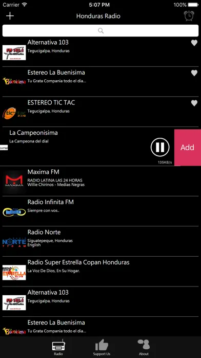 Скриншоты Honduran Radio