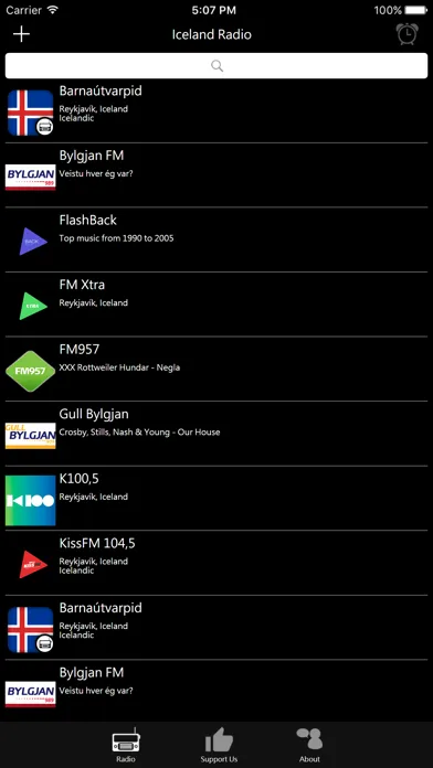 Icelandic Radio Screenshots