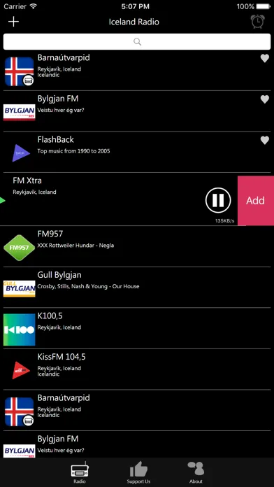 Icelandic Radio Screenshots