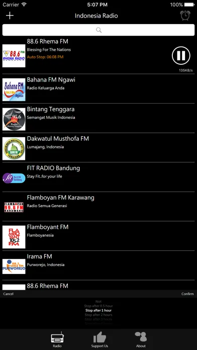 Скриншоты Indonesian Radio
