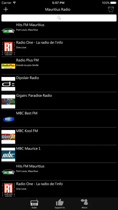 Mauritian Radio سکرین شاٹس
