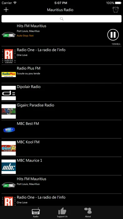 Mauritian Radio سکرین شاٹس