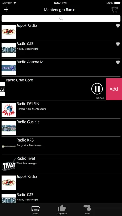 Montenegrin Radio سکرین شاٹس