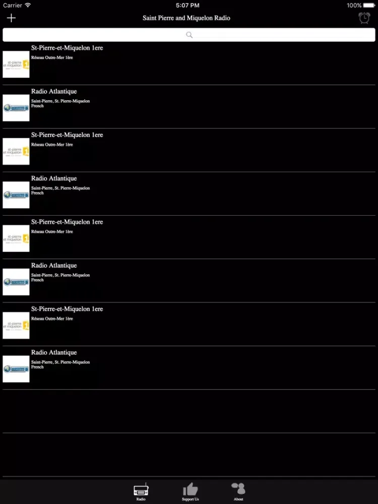 Saint Pierre Miquelon Radio iPad  স্ক্রিনশট