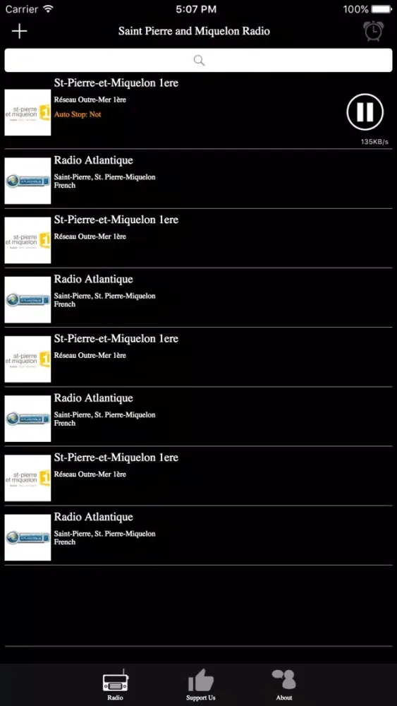 Saint Pierre Miquelon Radio স্ক্রিনশট